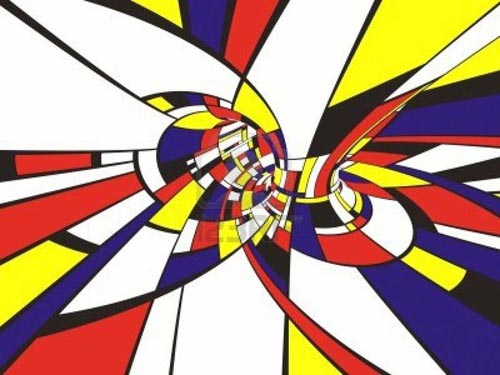 Piet Mondrian painting